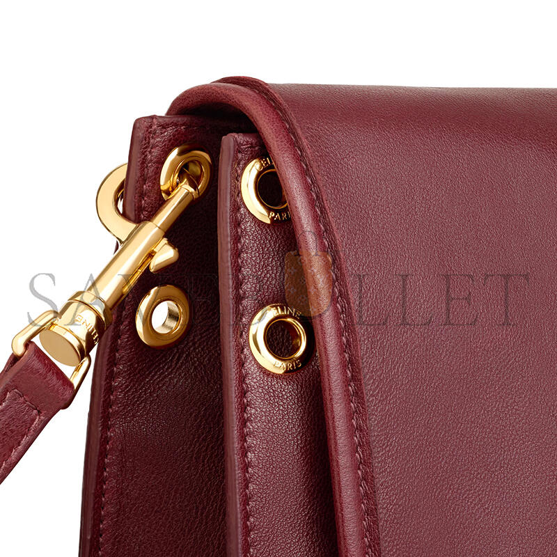 ce1i*e soft triomphe besace in S*pple shiny lambskin 123632t88.28po (34*25*13cm)
